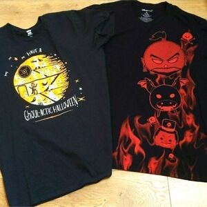 Disney Star Wars Ghoul-Actic Halloween Glow L + Disney Store Vampires Night XL